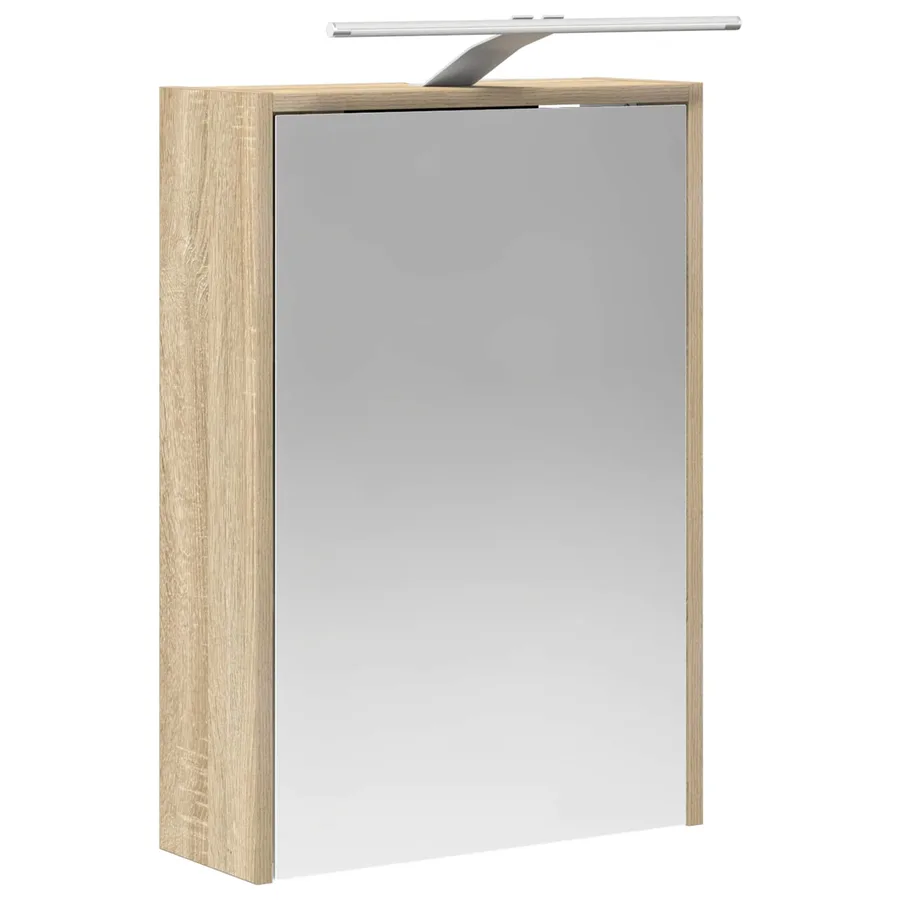 Ensemble d'armoire de salle de bain 5 pcs Chêne Sonoma - 7