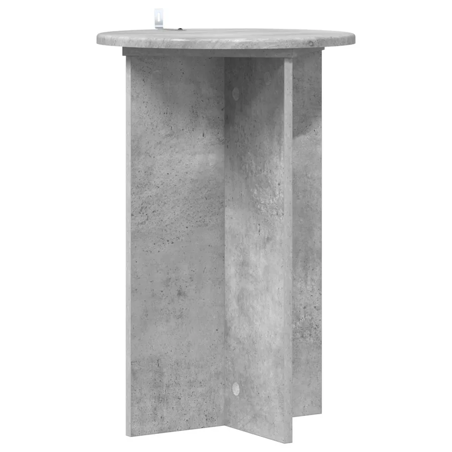 Support de Plante 2 pcs Gris béton Ø40 x 60 cm - 5