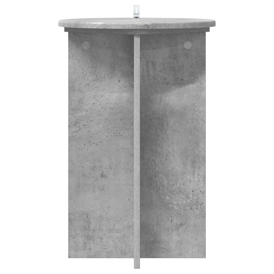 Support de Plante 2 pcs Gris béton Ø40 x 60 cm - 6