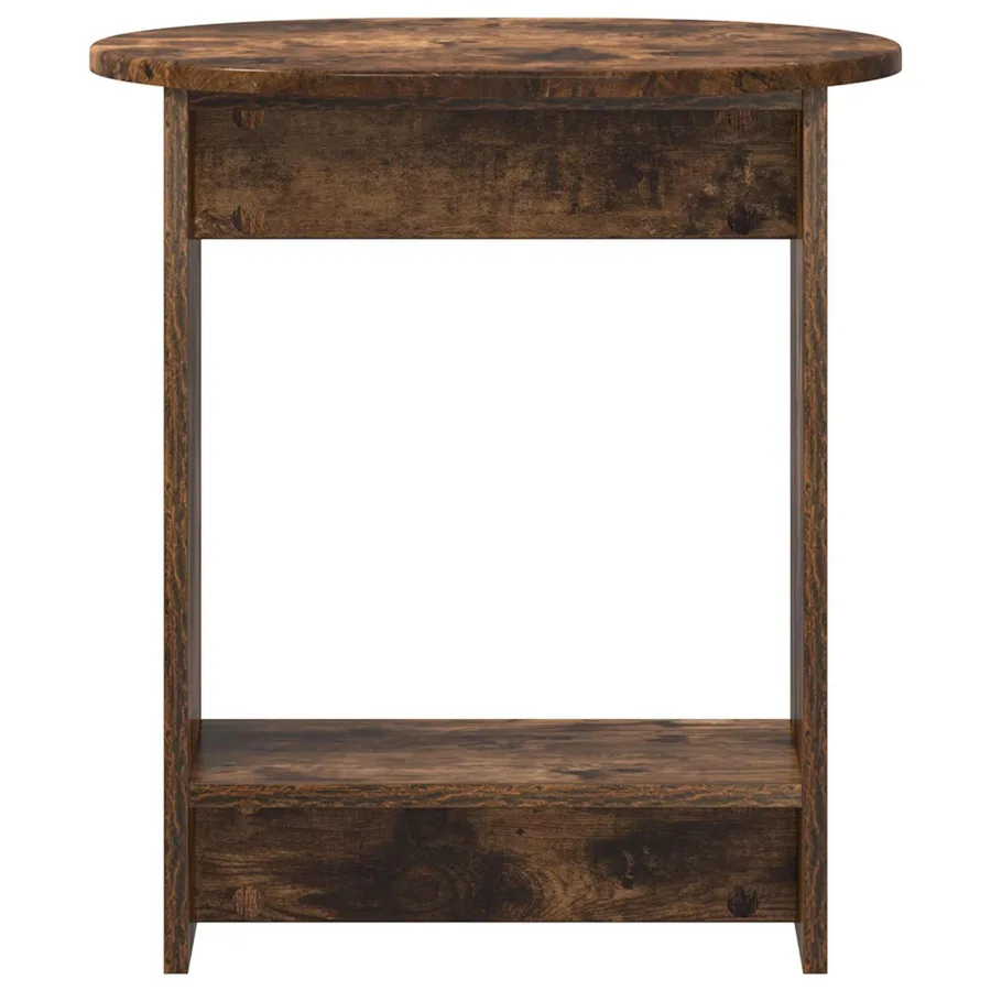 Table d'appoint Chêne fumé 50 x 39,5 x 55 cm Bois d'ingénierie - 4