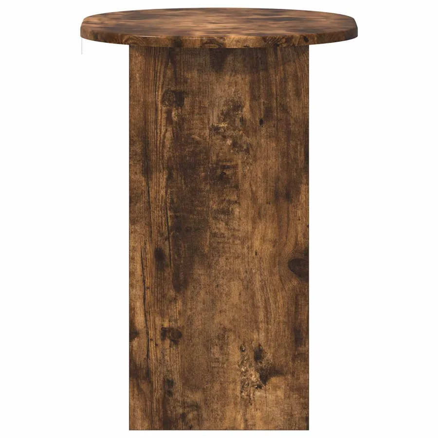 Table d'appoint Chêne fumé 50 x 39,5 x 55 cm Bois d'ingénierie - 5