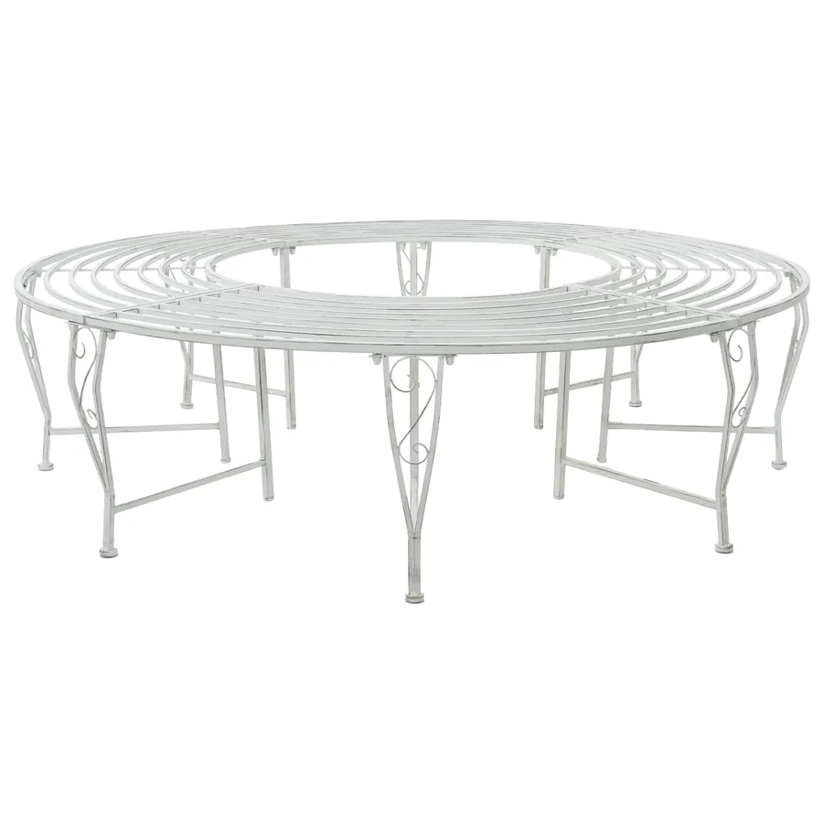 Banc d'Arbre 8-Nombre de places Ø 160 x 44 cm Acier