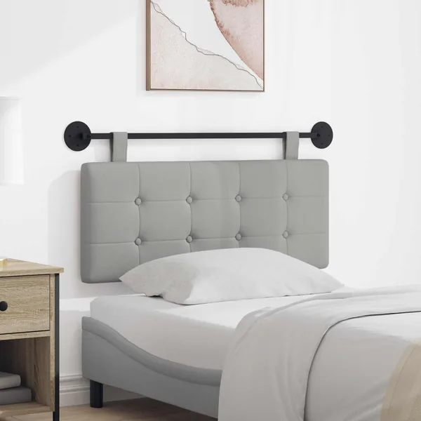 Tête de lit suspendue tissu