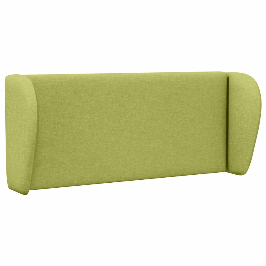 Oreille de tête de lit Vert 40 x 23 x 6 cm tissu - 3