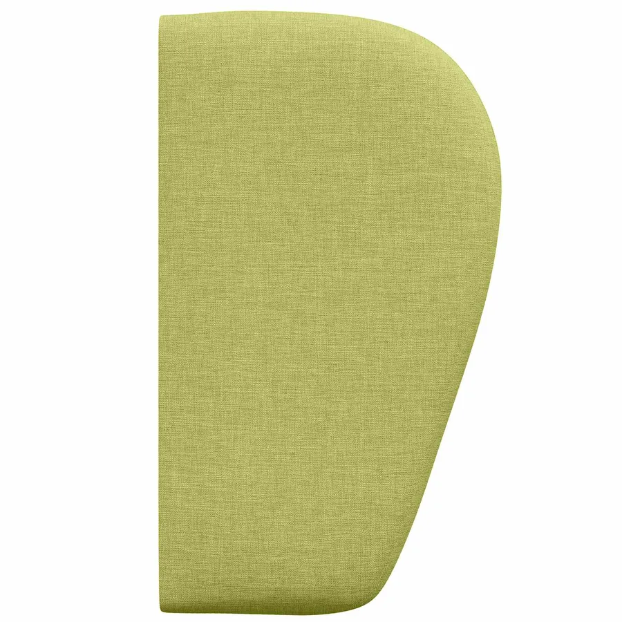 Oreille de tête de lit Vert 40 x 23 x 6 cm tissu - 7