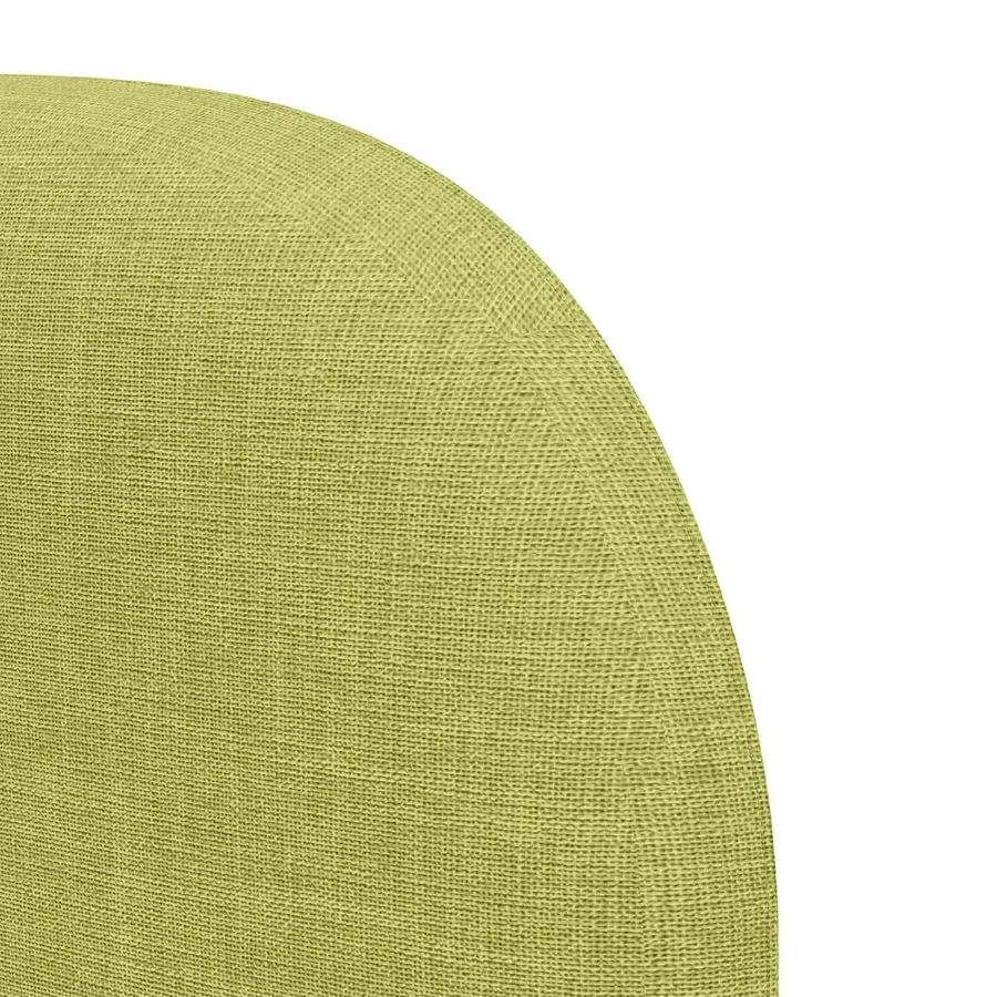 Oreille de tête de lit Vert 40 x 23 x 6 cm tissu - 9