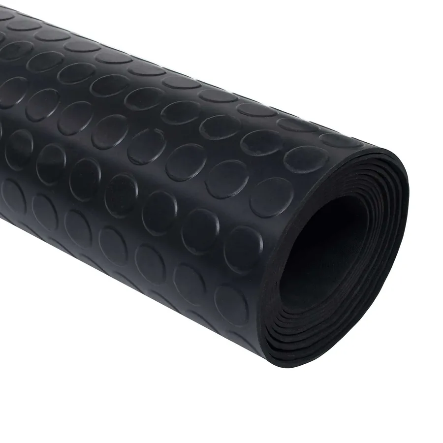 Tapis de sol Noir 1,5 x 2 m Caoutchouc - 3