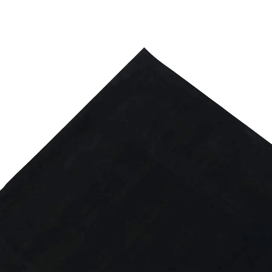 Tapis de sol Noir 1,2 x 5 m Caoutchouc - 5