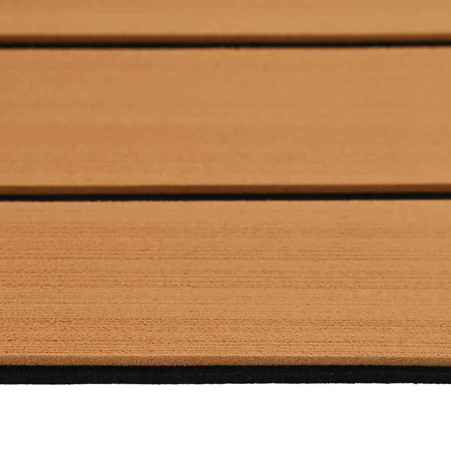 Tapis de bateau Rayé Marron et noir 240 x 60 cm EVA - 7