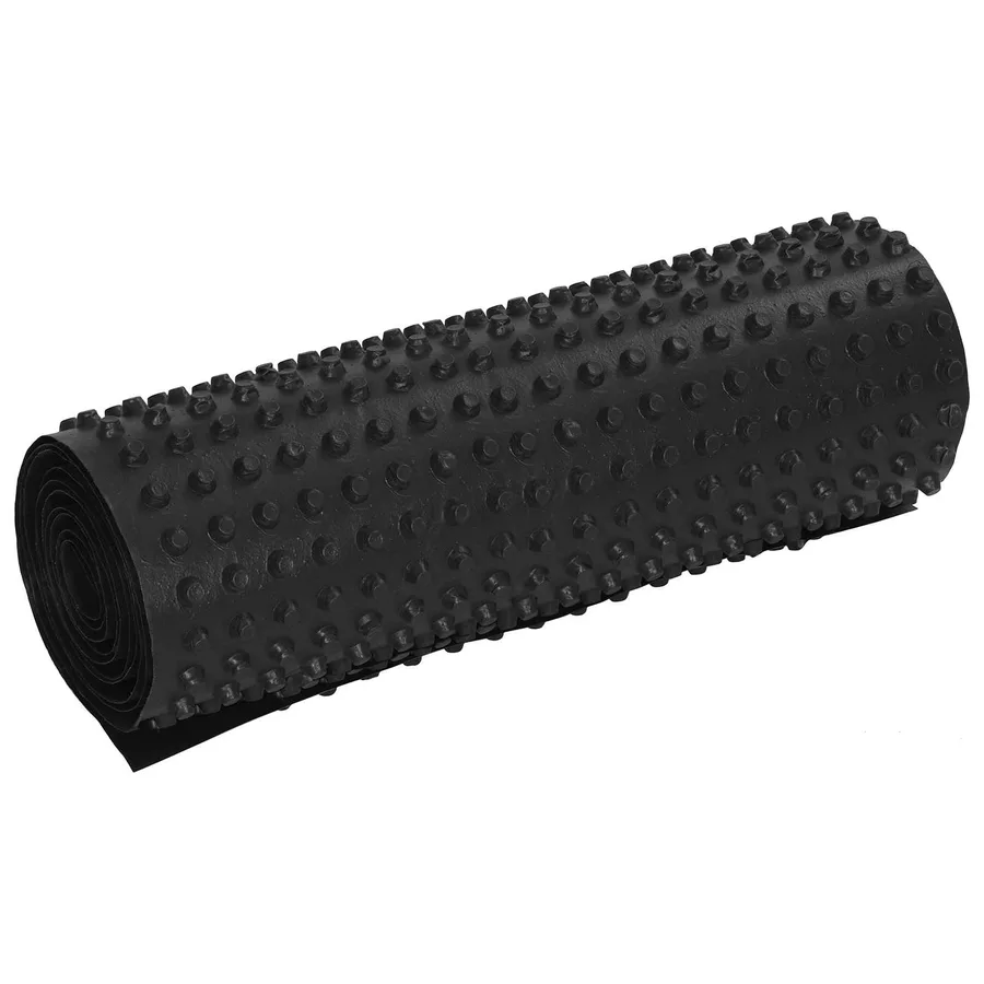 Feuille de drainage nervurée Noir 0,5 x 10 m HDPE - 4
