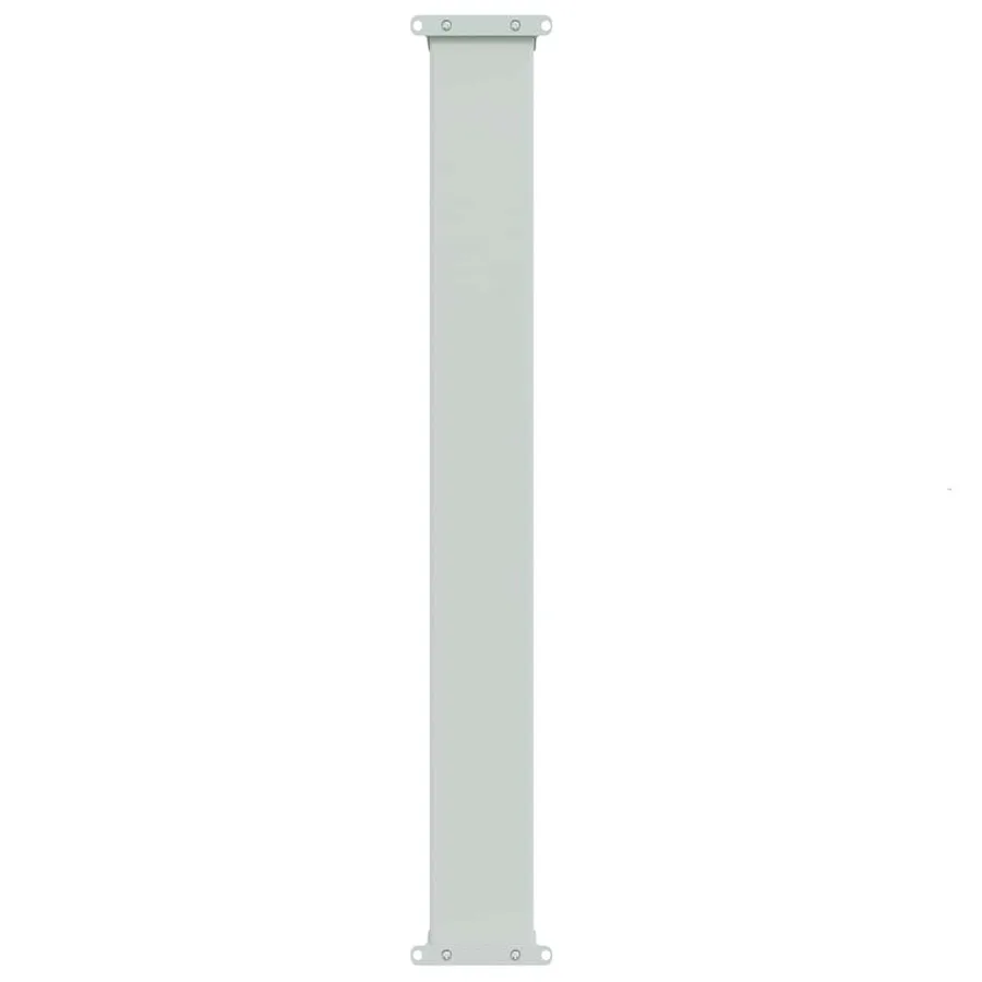 Auvent latéral rétractable de patio 117x600 cm Marron - 5