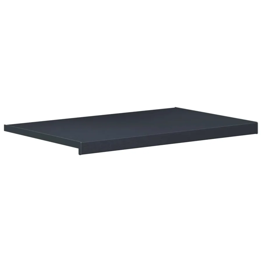 Appui de fenêtre Anthracite avec grain de bois 60 x 50 x 4,5 cm - 2