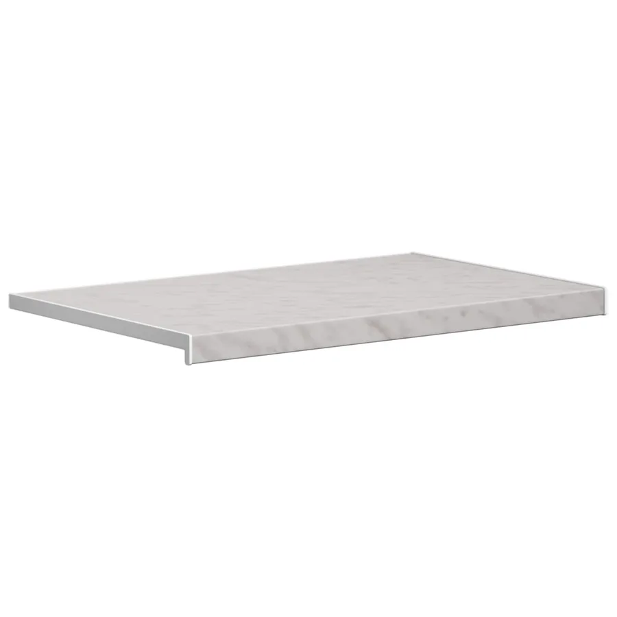Appui de fenêtre Texture marbre 60 x 50 x 4,5 cm PVC - 3