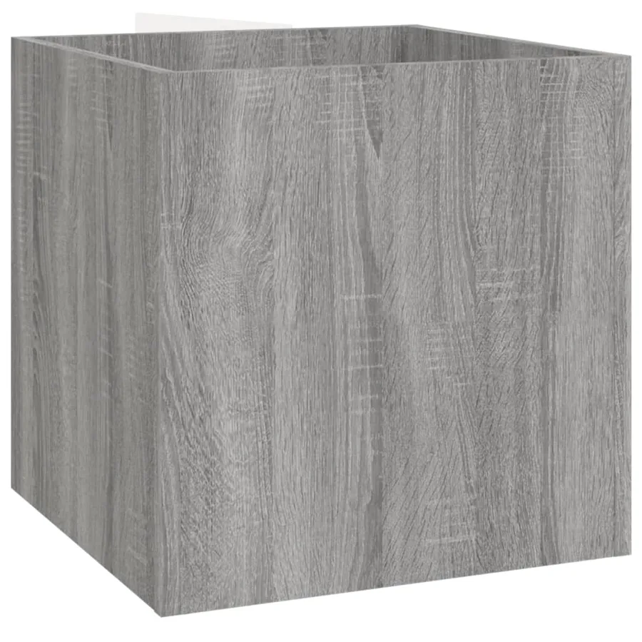 Ensemble de meubles de couloir Sonoma gris Bois d'ingénierie - 8