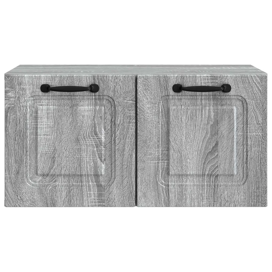 Meuble TV mural Sonoma gris 59,5 x 31 x 30 cm Bois d'ingénierie - 6