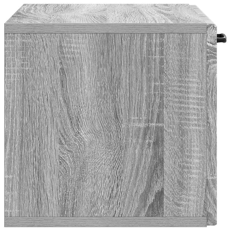 Meuble TV mural Sonoma gris 59,5 x 31 x 30 cm Bois d'ingénierie - 7