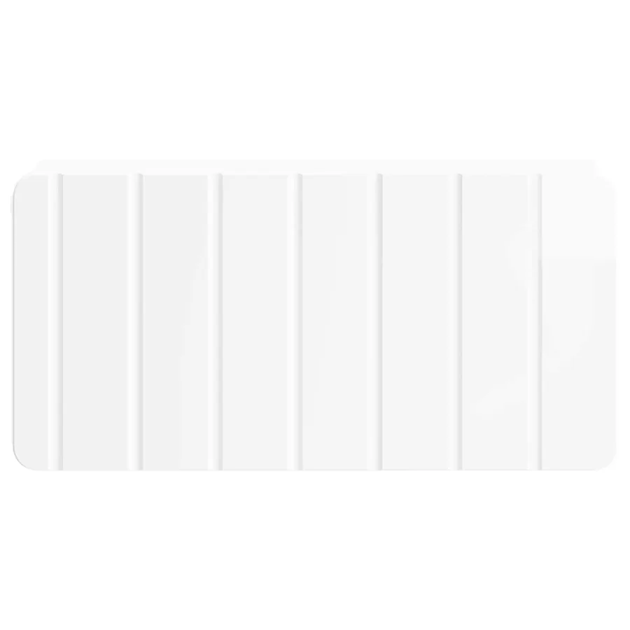 Cabinet de chevet mural 2 pcs Blanc brillant 49 x 34,5 x 24 cm - 7