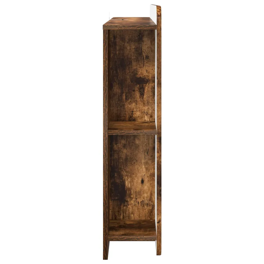 Cabinet de Tête de Lit Chêne fumé Bois d'ingénierie - 6