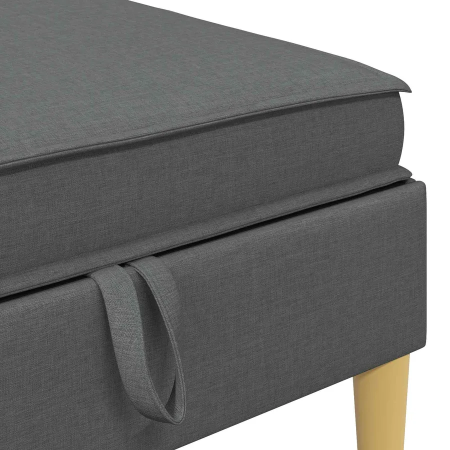 Sofa avec rangement Tissu - 7