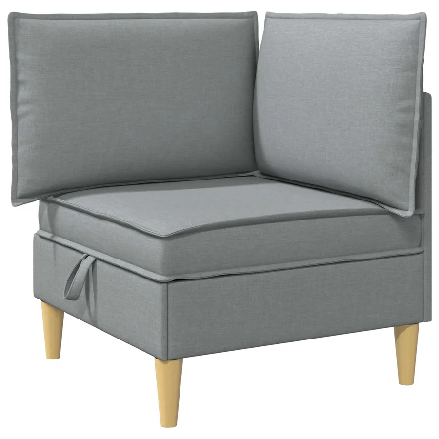 Sofa avec rangement Tissu - 2