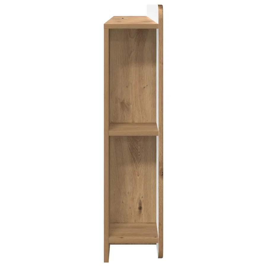 Cabinet de Tête de Lit Chêne artisanal 140 cm Bois d'ingénierie - 6