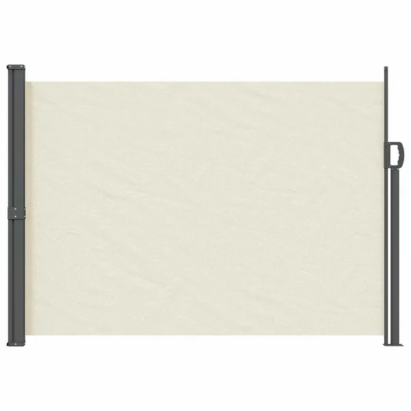 Store latéral rétractable 120 x 300 cm 100% polyester fer acier