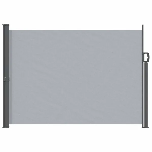 Store latéral rétractable 160 x 300 cm 100% polyester fer acier