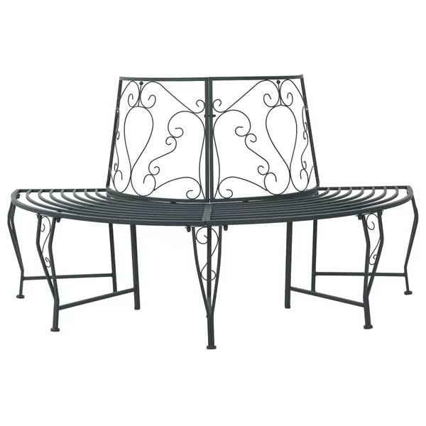 Banc d'Arbre 4-Nombre de places 160 x 80 x 89 cm Acier