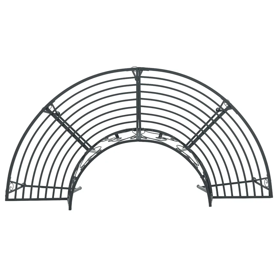 Banc d'Arbre 4-Nombre de places 160 x 80 x 89 cm Acier - 2