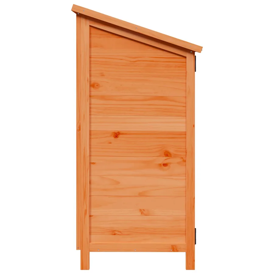 Abri de jardin Marron 106 x 56 x 113,5 cm Bois de Sapin Massif - 6