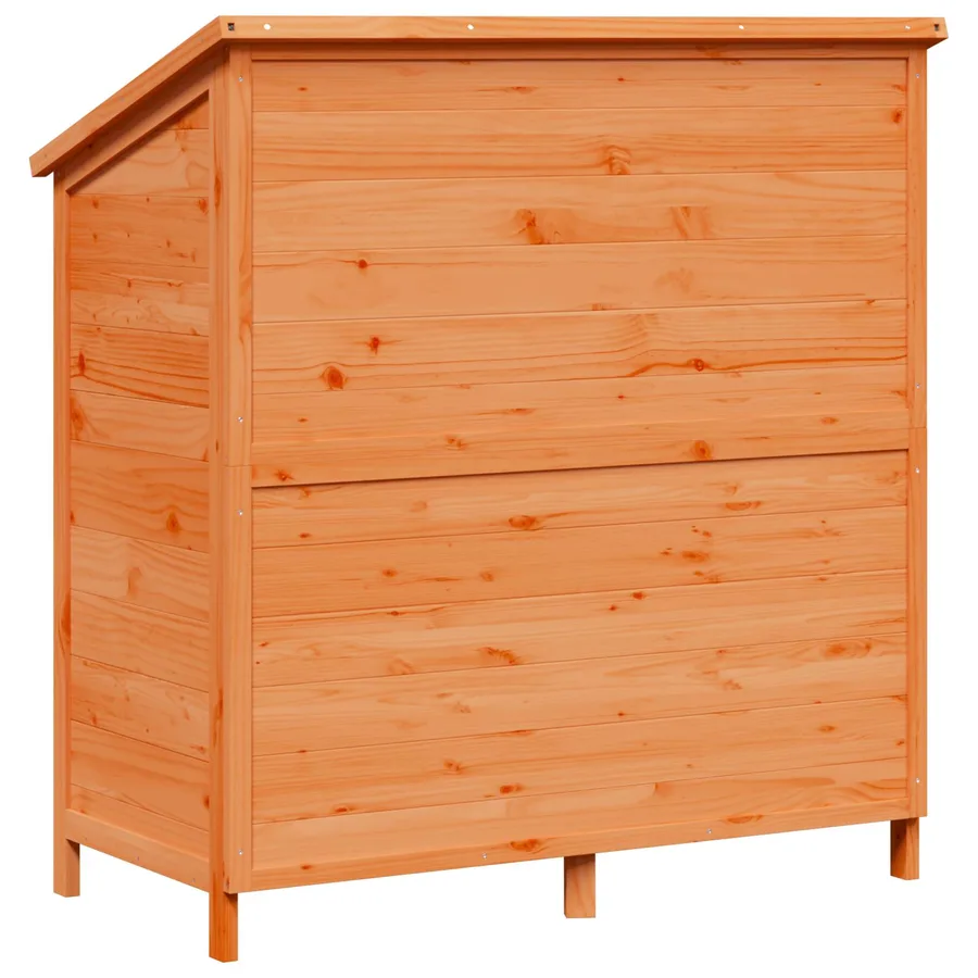 Abri de jardin Marron 106 x 56 x 113,5 cm Bois de Sapin Massif - 7