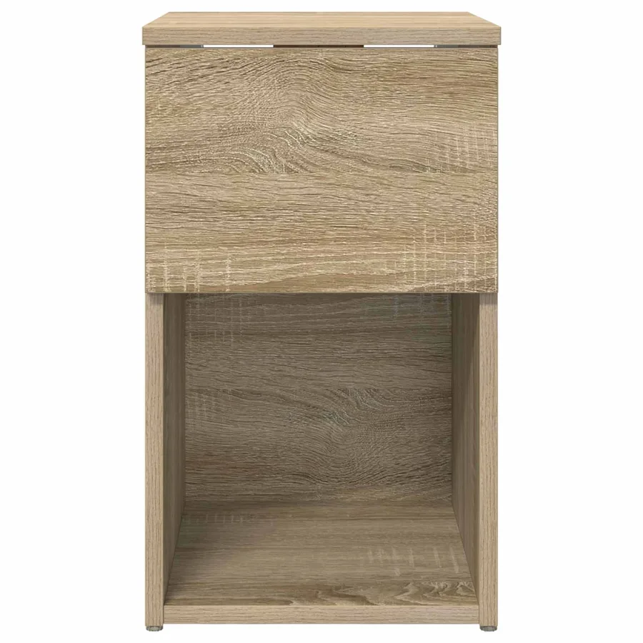 Armoire de lit Chêne Sonoma 29 x 31,5 x 49 cm Bois d'ingénierie - 6