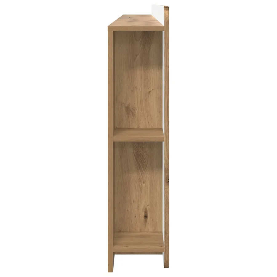 Cabinet de Tête de Lit Chêne artisanal 200 cm Bois d'ingénierie - 6