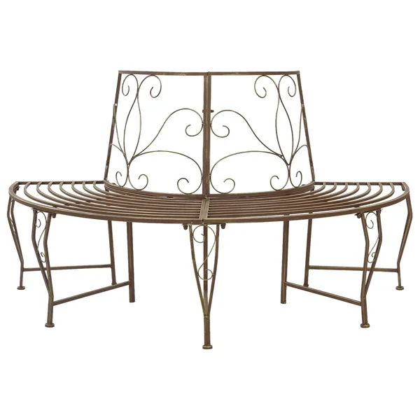 Banc d'Arbre 4-Nombre de places 160 x 80 x 89 cm Acier