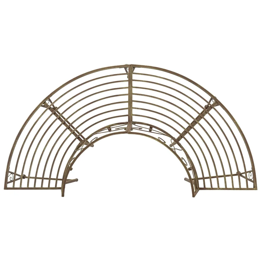 Banc d'Arbre 4-Nombre de places 160 x 80 x 89 cm Acier - 2