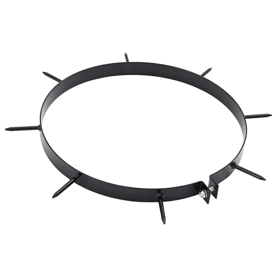 Pince d'aérateur de gazon avec pointes 5 pcs Ø 320 mm Acier - 2