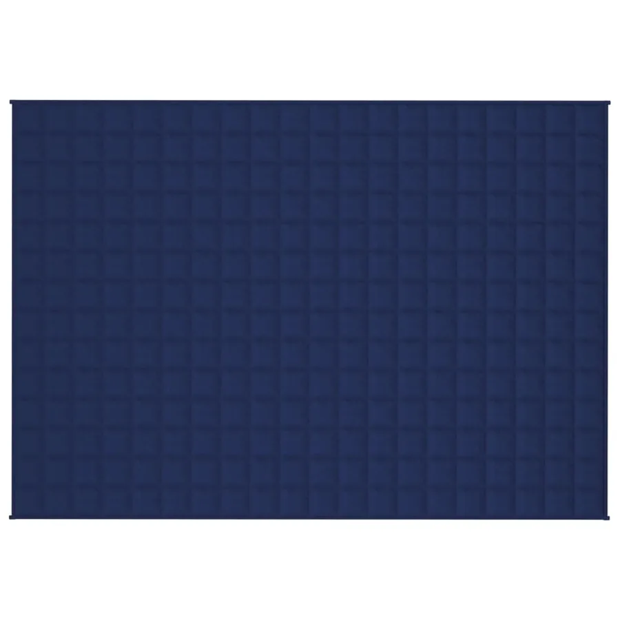 Couverture lestée Bleu 135x200 cm 6 kg Tissu - 3