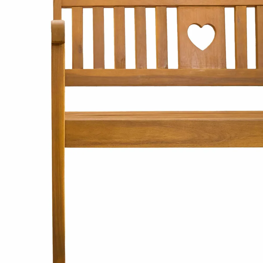 Banc extérieur Naturel 220 x 55,5 x 90 cm Bois d'Acacia Massif - 6