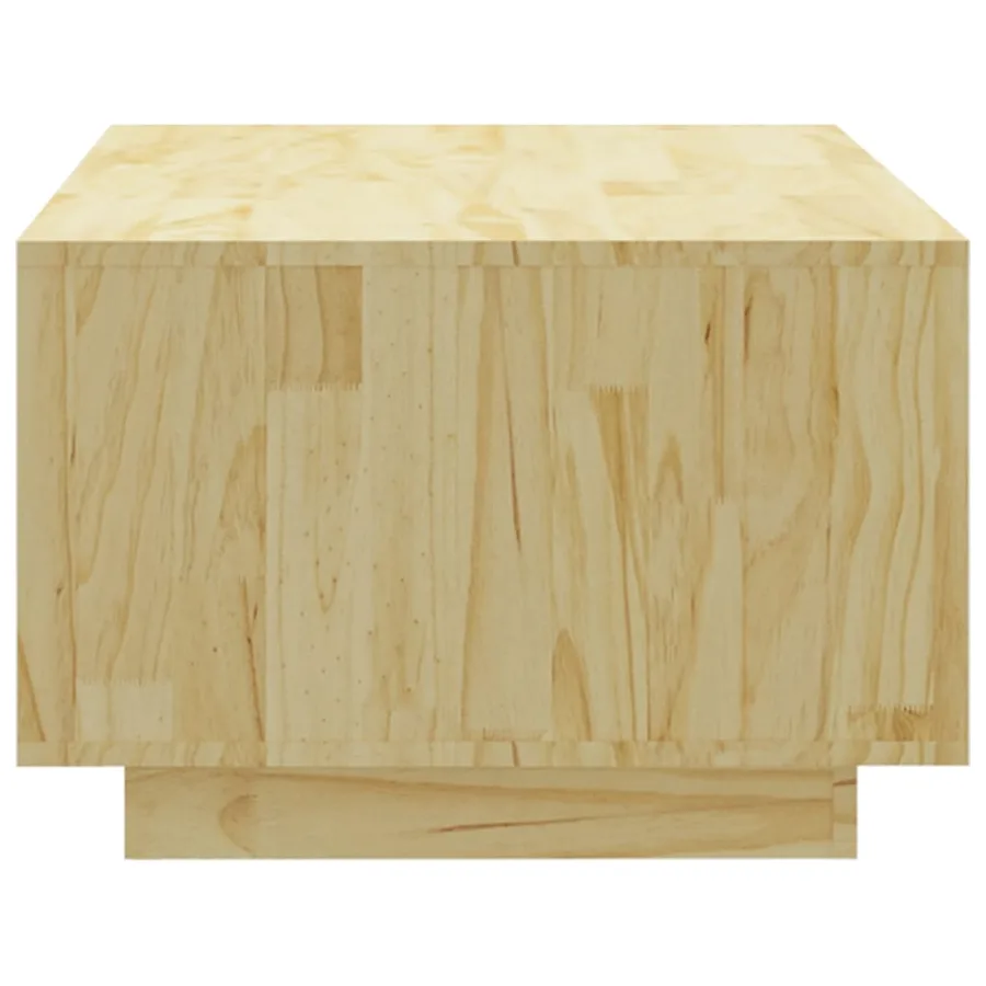 Table basse 110x50x33,5 cm bois de pin massif - 6