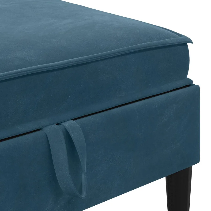 Ensemble de meubles pour le salon 6 pcs Bleu Velours - 7
