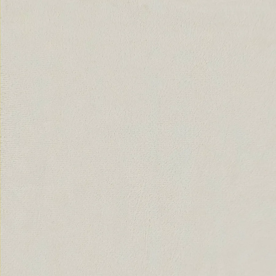 Pouf avec Rangement Crème Velours - 9