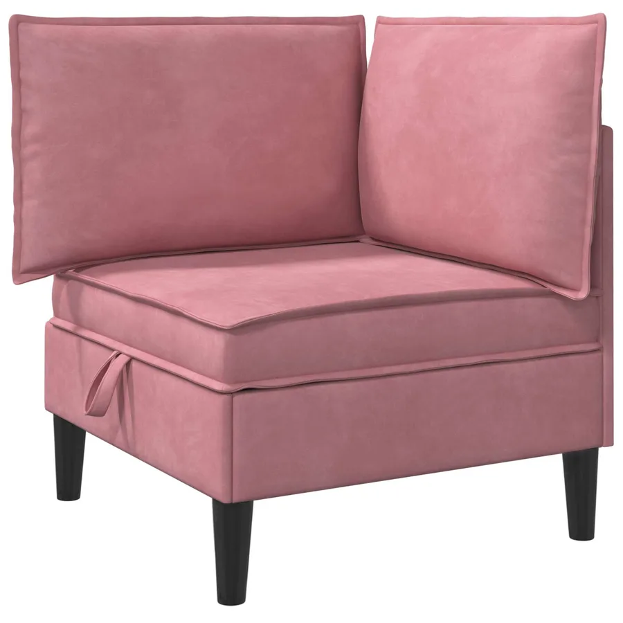 Ensemble de meubles pour le salon 6 pcs Rose Velours - 4