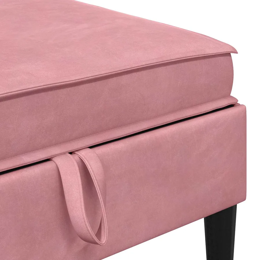Ensemble de meubles pour le salon 6 pcs Rose Velours - 7