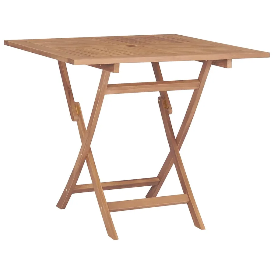 Ensemble à manger de jardin 5 pcs Bois de teck massif - 5
