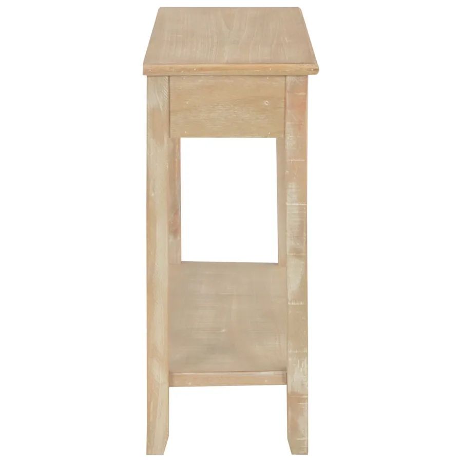Table console 110x35x80 cm Bois - 5