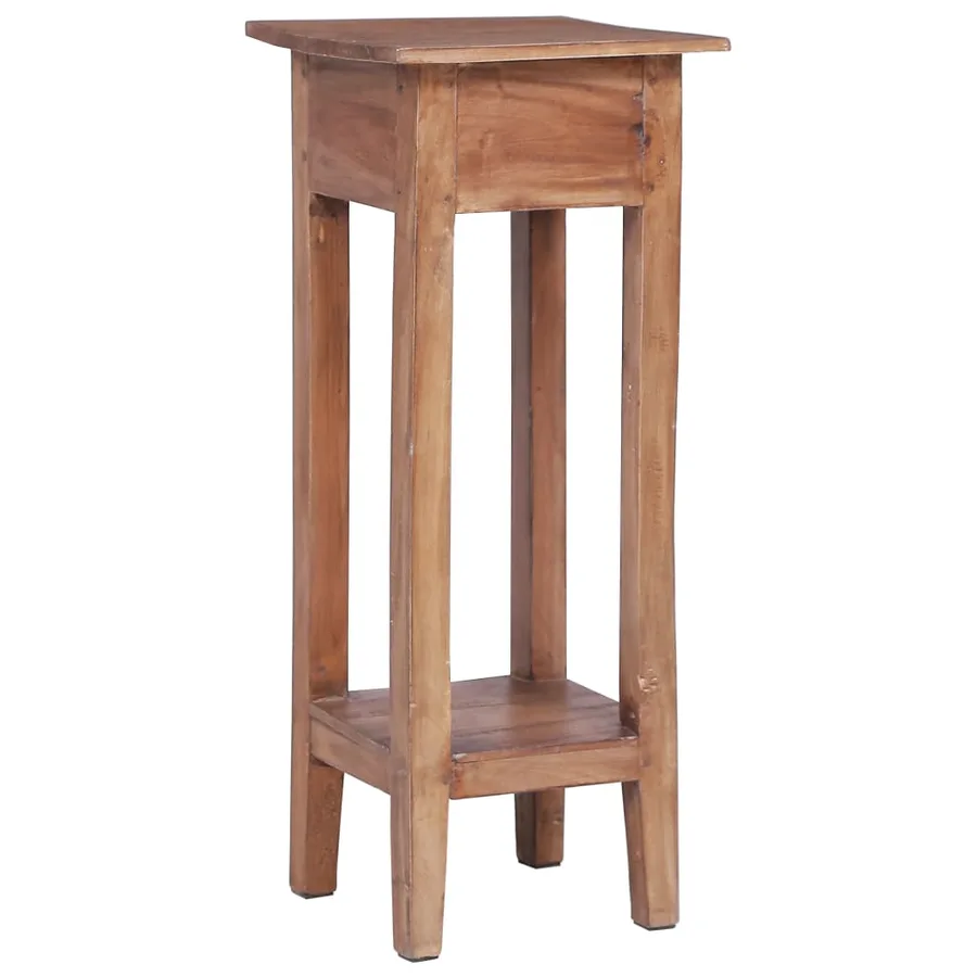 Support pour plantes 30x30x75 cm bois d'acajou massif - 3