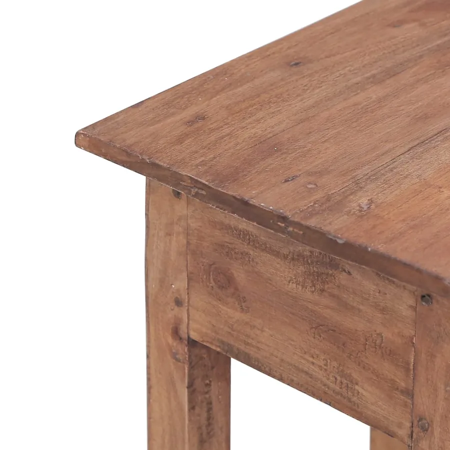 Support pour plantes 30x30x75 cm bois d'acajou massif - 6
