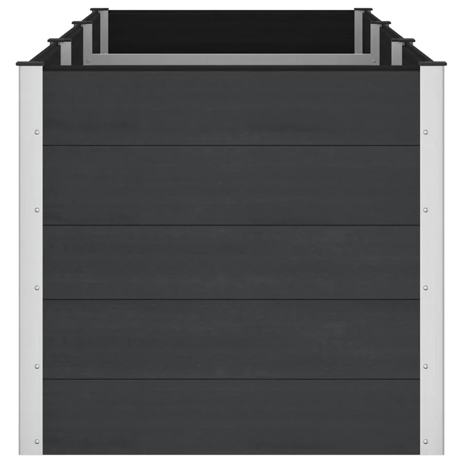 Jardinière surélevée Noir 300 x 100 x 91 cm - 4