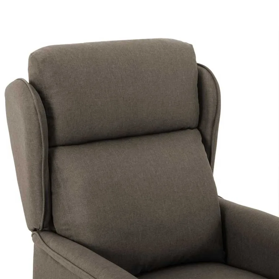 Fauteuil inclinable Taupe 66.5 x 94 x 101.5 cm Polyester - 5