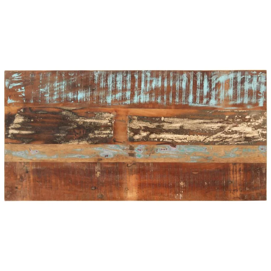 Table de salle à manger 110x55x76cm Bois massif de récupération - 4